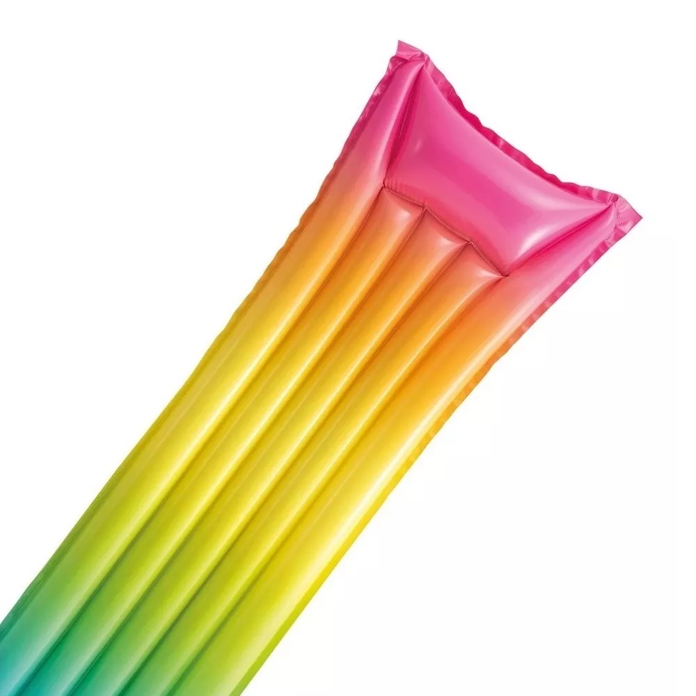 Colchoneta Inflable Arcoíris Intex 58721